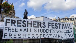 freshers festival george square